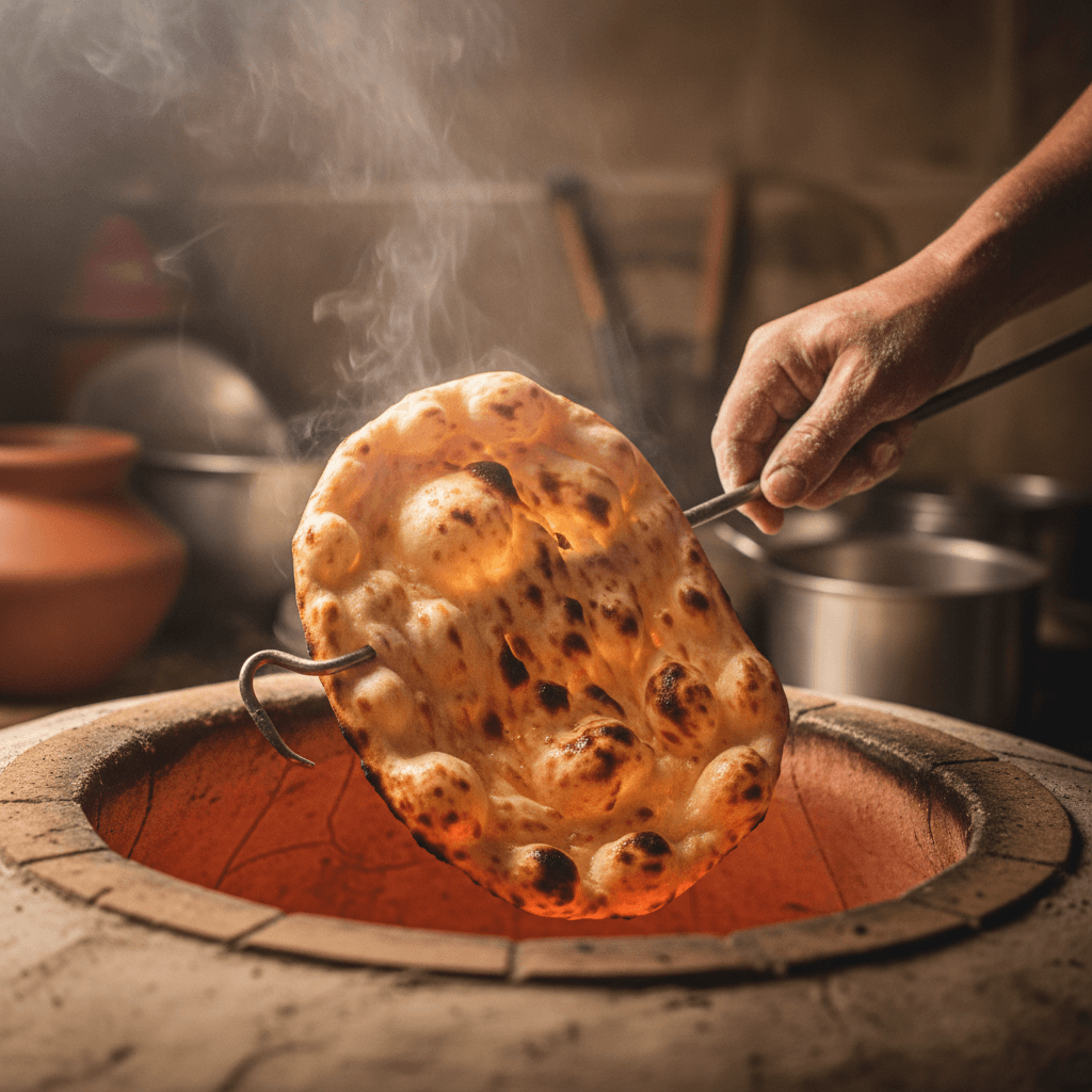 Tandoori naan basket